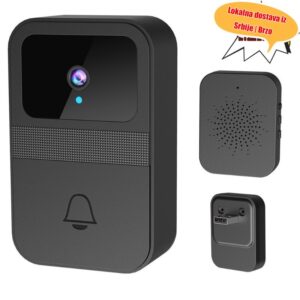 D9 Smart Visual Zvono za Vrata, Univerzalni Daljinski za Nadzor Doma sa Video Interkom Funkcijom i Kapacitetima Noćnog Vida Visoke Definicije