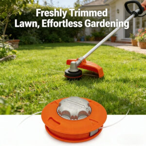 Univerzalna zamenska glava za trimer, brzo namotavanje konca za kosidbu travnjaka, efikasan i izdržljiv dodatak za trimer za održavanje dvorišta i travnjaka