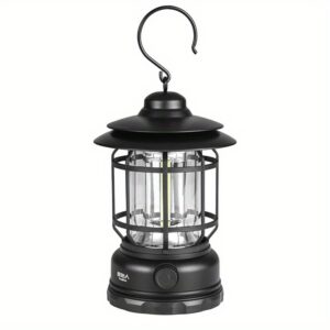 Osnovna kamperska lampa dizajnirana za spoljašnju upotrebu, sa produženim vekom baterije i mogućnošću punjenja, savršena za stvaranje atmosfere u šatorima, bez baterija