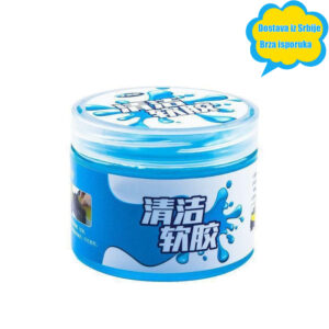 Višenamenski gel za čišćenje, pasta za vozila, tastature i upotrebu u domaćinstvu – Svestrani slajm za uklanjanje prašine, prljavštine i dlačica