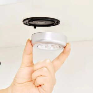 Kreativna Plafonjera sa Kontrolom na Dodir za Čitanje u Autu, Gepek, Ormar, Spavaću Sobu | Nerđajući Čelik, 5V Napajanje Baterijom, Baterija Nije Uključena