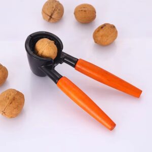 Teška više namenski šljiva i legura aluminijuma klip za orah sa levkom & otvaračem flasa – neklizajući lomilica matičnih plodova (orasi, bademi), leštine – kompaktni uređaj idealan kampovanju ili igranje na pikniku