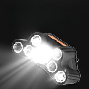 Punjiva LED čeona lampa za noćni ribolov i rudarenje, visokog osvetljenja, za spoljašnju upotrebu, prenosiva