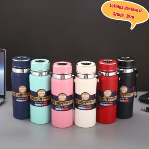 Nehrđajući čelični termo šolja, multifunkcionalna čaša za vodu, visok nivo izgleda