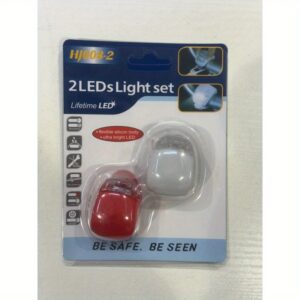 Svetlo za brdski bicikl, pete generacije, sa jednim oka, „žaba“ – LED zadnje svetlo sa zaštitom od vetra i vatre, nije vodootporno, gvozdeni materijal, bez potrebe za baterijom