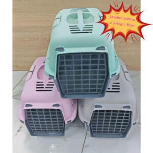 Prenosiva transportna kutija za mačke i pse, pogodna za putovanja avionom i upotrebu u automobilu