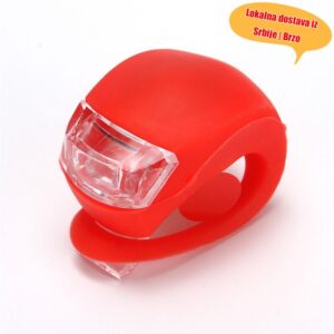 LED Zadnje Svetlo za Bicikl sa Crvenim/Svetlima – Svetlo za Bezbednost Biciklizma sa Štipaljkom za Noćnu Vožnju, Napajanje na Baterije (Baterije Nisu Uključene) – Jednostavan Nosač za Montažu, Izdržljiv Dizajn Visokog Kvaliteta za Kacige, Bicikle & Vozila – Povećana Vidljivost u Slabo Osvetljenom Području