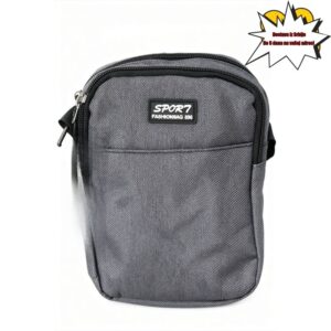 Moderna minimalistička torba preko tela za muškarce, dizajnirana da drži telefone i ostale potrepštine u ležnom i organizovanom stilu