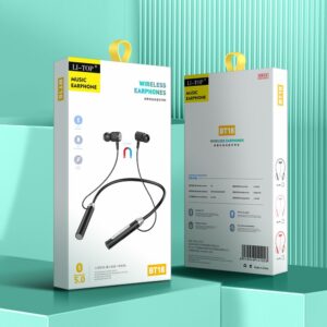 Bežične slušalice sa trakom oko vrata, stereo muzika, sportske slušalice za trčanje, dugotrajna baterija, bežične slušalice, slušalice za vežbanje, in-ear dizajn, ergonomski dizajn, slušalice otporne na znoj, visokokvalitetan zvuk, bežične in-ear slušalice