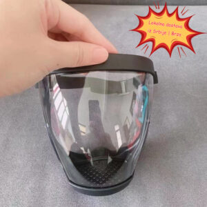 Unicorn Kompletan Štitnik za Lice – Zaštita od Magle i Prskanja za Biciklizam, Otporan na Vetar i Prašinu, Sigurnosni Vizir (Popularan)