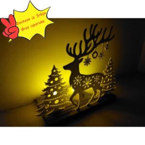 3D Štampani Vintage Držač za Sveće – Ukrasni Držač za Večeru uz Sveće sa Kompatibilnim Svećama, Pogodan za Božićni Stoni Centar, Dekoraciju Kamina, Prikaz na Noćnom Ormariću – Izdržljiva Dekoracija za Praznične Zabave