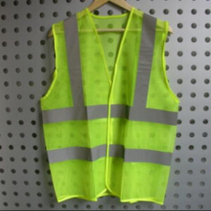 Reflektujući prsluk za inženjering i građevinarstvo, fluorescentni prsluk za noćnu bezbednost u saobraćaju, zaštitni kaput