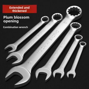 Set od 5 komada ključeva sa više veličina (115mm do 205mm) – Teški – u kompletu sa nasadnim ključem, pogodan za popravke automobila, čamaca, motocikala i garaža – Idealno za mehaničare