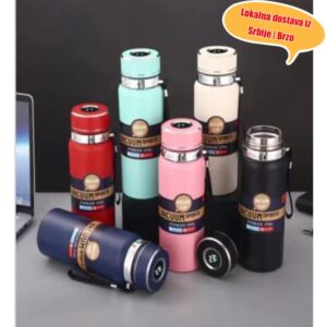 Nehrđajući čelični termo šolja, multifunkcionalna čaša za vodu, visok nivo izgleda