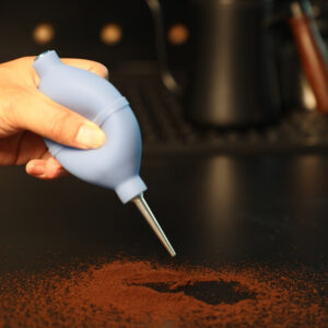 Ručni komplet za duvanje kafe pogodan za mašine i mlinove za kafu – Prenosivi duvač sa balonskom četkom za čišćenje prašine, kompaktni dodatak za održavanje espresso mašina, čišćenje mlinova, nega uređaja