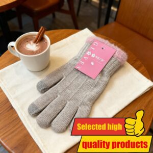 Zimske jednobojne rukavice | Tople, moderne, pogodne za vožnju bicikla na otvorenom ili svakodnevno nošenje, idealne za božićne i novogodišnje poklone