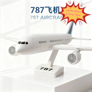 Zabavni 3D pokretni avio modeli, ukrasi, model 787 aviona set kartica / An-2 aviona set kartica