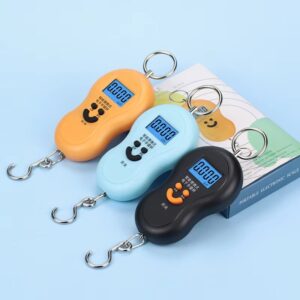 50kg/110lbs Digitalna Ručna Elektronska Vaga sa Kukom – Prenosiva Kuhinjska Vaga sa LCD Ekranom, Funkcijom Tare & Zadržavanje, Konverzija Jedinica (kg/lbs/oz/g/ml), Napajanje na Baterije (Baterije Nisu Uključene) za Kuću, Putovanja, Kampovanje, Prtljag, Namirnice