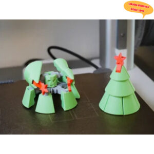 3D Štampana Transformirajuća Figura Robota – Kolekcionarski Set sa Više Figura (Boje se razlikuju) | Sistem za Oblikovanje Pretvara Robota u Druge Oblike | za Izlaganje ili Igranje | Jedinstven Poklon za Kolekcionare