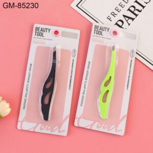 Izdržljive pincete za obrve od nerđajućeg čelika sa zlatnim kosim i ravnim vrhovima za precizno čupanje i savršeno oblikovanje obrva