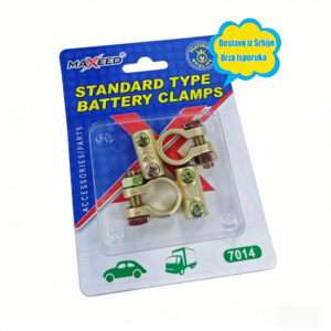 Robustne čiste bakarne stezaljke za baterije za automobile i tricikle