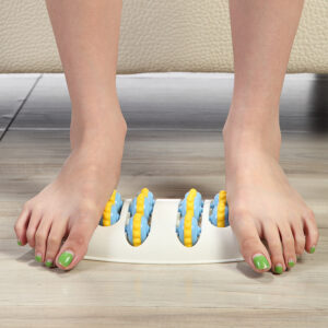 Valjak za masažu stopala dizajniran za plantarnu refleksologiju sa akupresurnim tačkama koji ublažava nelagodu u stopalima i poboljšava protok krvi za kućnu upotrebu