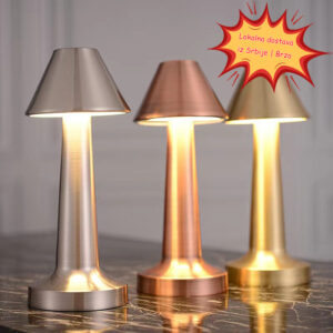 1 kom. Nordijska LED metalna vintage dekorativna svetlosna traka za ambijentalno osvetljenje u evropskom stilu spavaće sobe ili minimalistički stočić pored sofe