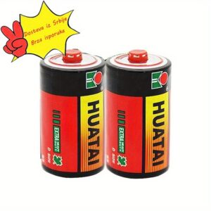 Baterija br. 1 1.5V velika ugljenična suva baterija za grijač vode, plinski šporet, baterijska lampa br. 1