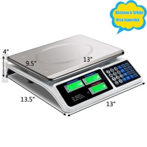 Elektronska vaga dizajnirana za industrijsku upotrebu koja nudi visoko precizne multifunkcionalne mogućnosti za brojanje i merenje