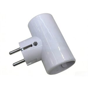 EU 16A 1-smjerni adapter za utičnicu, beli prenosivi konvertor, 3600W utičnica velike snage