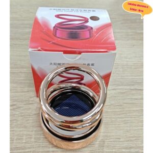 Aluminijumska legura rotirajući dvostruki prsten viseča auto aromatizator, ukras za parfem u automobilu, dekorativni ornament unutrašnjosti vozila, Osveživač vazduha za automobil,Automobilski difuzor mirisa,Stilski Dodatak za Automobil,Savremeni Auto Dodatak,Visokokvalitetna Legura,Izdržljivi