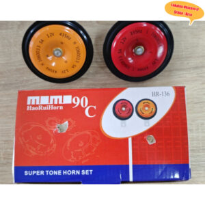 TZ-212 125mm Dvobojna Disk Sirena (Visokog Kvaliteta, Univerzalna Kompatibilnost), Auto truba,Motociklistička sirena,Elegantni Rog,Kompaktan dizajn,Dugotrajni Rog,Automobilska sirena,Glasna Sirena,Flotna vozila,Vozači kamiona