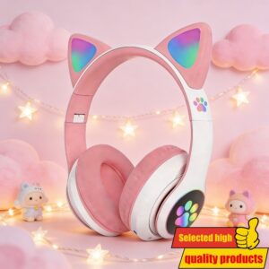 Simpaticne slusalice sa macjim usima LED