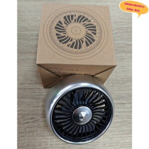 Svestrani ventilator dizajniran za centralnu konzolu automobila, USB- rashlađivač vazduha, kompaktni ventilator i prenosivi uređaj za hlađenje