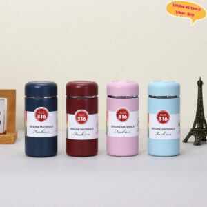 Kompaktna Izolovana Šolja za Spoljašnju Upotrebu, Prenosivi Termos za Kavu, Džepna Šolja od Nerđajućeg Čelika