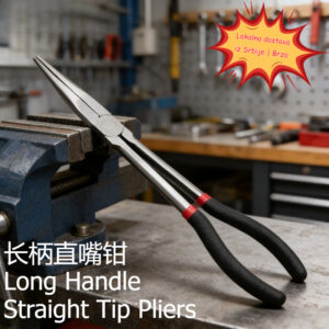 Višenamenske klešta sa dugom drškom i neklizajućom ručkom, isporučuju se direktno iz lokalnog skladišta u Srbiji, savršen alat za uska mesta.