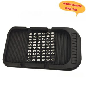 Legura model protivklizna podloga, podloga, držač za mobilni telefon, postavljanje