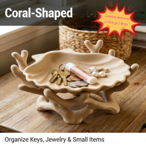 Kutija za skladištenje u obliku školjke sa 3D štampom – Plastična tacna za predsoblje pogodna za, &, dekoracija za policu na radnoj površini za, kancelariju, predsoblje – Luksuzne dekoracije u obliku školjki, Direktna isporuka iz Srbije