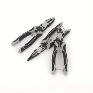 Svestrana klešta za žice za industrijsku upotrebu, sa jednostavnim ekscentričnim opružnim mehanizmom, igličastim špicima i mogućnošću skidanja izolacije, pogodna za kućne poslove.