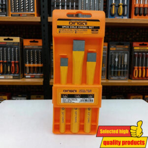 DQ Set hladnih dleta 3 komada, visoka tvrdoća i izdržljivost, isporučuje se direktno iz lokalne skladište u Srbiji, alat za obradu metala