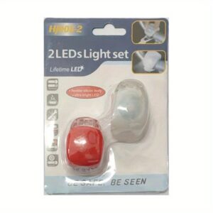 Svetlo za brdski bicikl, pete generacije, sa jednim oka, „žaba“ – LED zadnje svetlo sa zaštitom od vetra i vatre, nije vodootporno, gvozdeni materijal, bez potrebe za baterijom