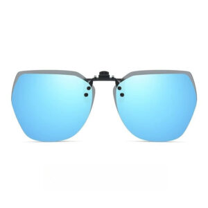 Polarizovane modne naočare sa klipom za vožnju i korišćenje u automobilu, sa dioptrijskim staklima, UV zaštita, bez okvira, za odsjaj, uniseks za muškarce i žene, pogodne za otvoreni prostor, vozače, vizir