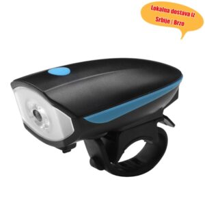 Višenamenska biciklistička sirena i svetlo, dečije biciklističko far, svetlo za planinske i cestovne bicikle