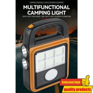 Prenosiva LED lampa Cob i LED sa solarnim punjenjem
