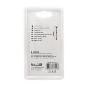 Čvrsti čavli od vlaknaste ploče za nameštaj i montažu ormara – Oštar vrh za lako zabijanje, kompatibilni sa ivericom, MDF-om, šperpločom – Izdržljivi pričvršćivači za stolarstvo, montažu (Idealni za vlaknaste ploče)