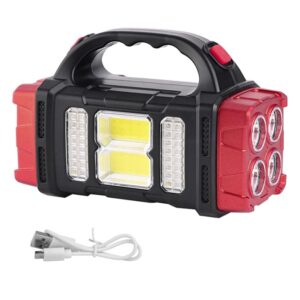 Dve ručne solarno napajane svetiljke sa jakim svetlom, punjive LED baterijske lampe i USB dvostruki izvor napajanja, spoljašnje reflektore za hitne slučajeve i kampovanje