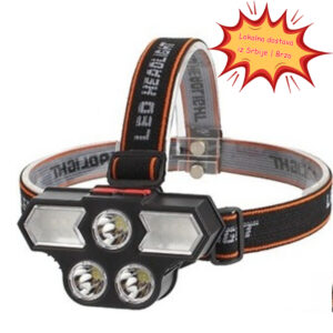 Nova Spoljna Visoko-Svjetleća Višenamenska Prenosiva Rasveta Dugog Dometa i Izdržljivosti za Noćni Ribolov, Dalekometno osvetljenje,Podesivi kaiš,Kompaktan dizajn,Izdržljiva konstrukcija,Lampa bez upotrebe ruku,Lampa za nošenje na glavi,Ljubitelji prirode,Kamperski prikolice