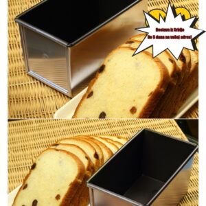 Crni tost kalup za kolače, ručno kidanje hleba