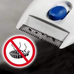 Električna češalj za buve za pse i mačke – Profesionalni češalj za buve sa električnim uklanjanjem buva, brzo delovanje za ubijanje, za osetljivu kožu, češalj za dlaku i buve za šišanje štenaca/mačića, izdržljiv i lako se čisti