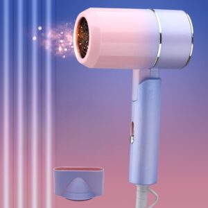 Prenosivi sklopivi fen za kosu sa motorom bez cetkica